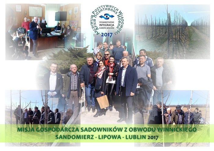 Misja gospodarcza sadowników Sandomierz Lublin 2017